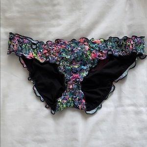 Victoria’s Secret Ruffle Cheeky Swim Bottom